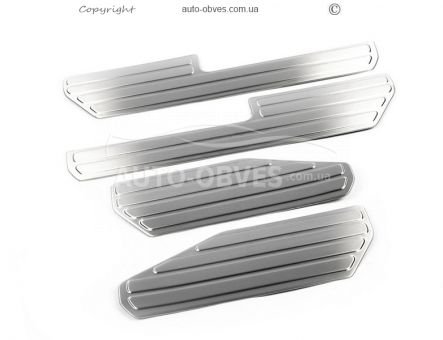 Door sills Volkswagen Amarok 2016-2022 4 pcs фото 2