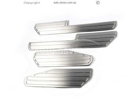 Door sills Volkswagen Amarok 2016-2022 4 pcs фото 1