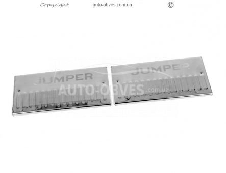 Накладки на пороги Citroen Jumper - тип: v2 2 шт фото 1