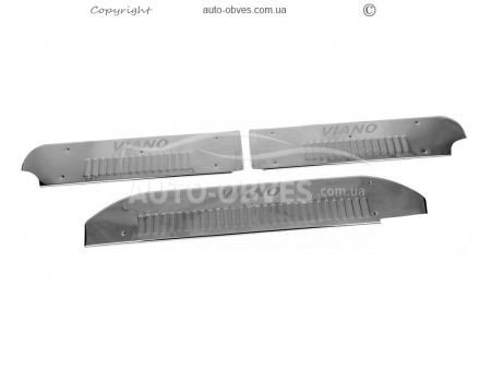 Door sills Mercedes Viano - type: V4, 3 pcs фото 1