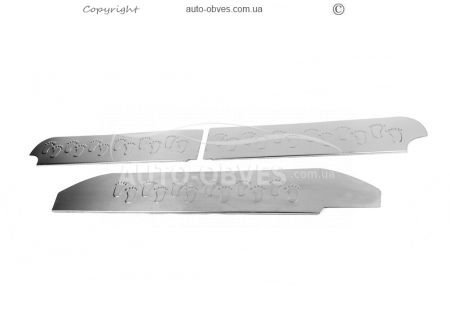 Door sills Mercedes Vito w639 - type: V2, 3 pcs фото 0