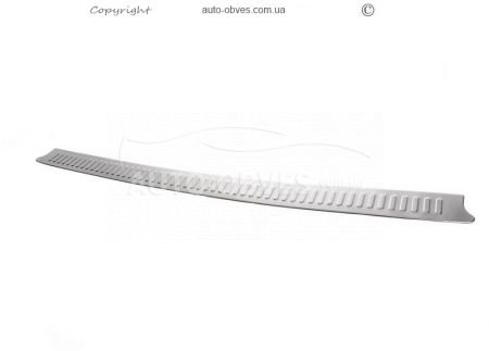 Rear bumper cover without bending Opel Vivaro stainless steel фото 1