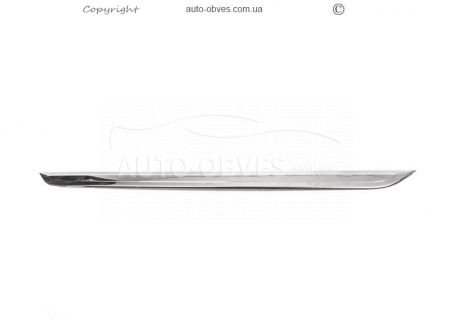Rear bumper trim Ford Connect 2009-2014 stainless steel фото 0