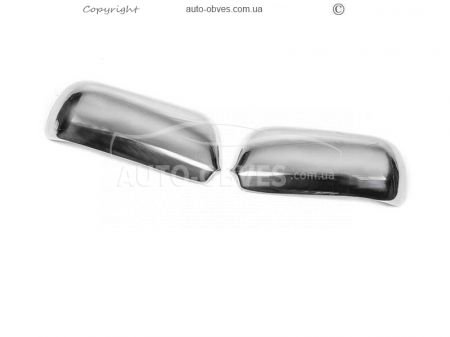 Covers for mirrors Ford Galaxy 1995-2006 stainless steel фото 1