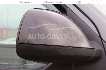 Covers for carbon fiber mirrors for VW Amarok 2016-... фото 3