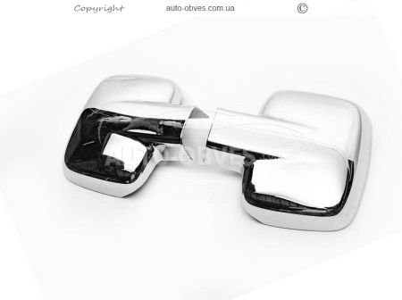 Chrome lining for mirrors Mercedes Vito 1996-2003 abs chrome фото 1