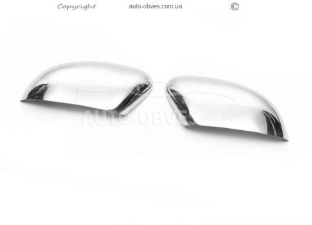 Covers for mirrors Ford Focus stainless steel фото 1