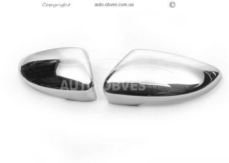 Covers for mirrors Volkswagen Jetta stainless steel фото 0