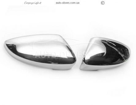 Covers for mirrors Volkswagen Jetta stainless steel фото 2
