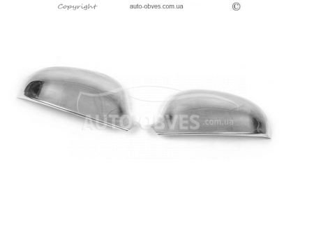 Covers for mirrors Volkswagen Golf Plus stainless steel фото 0