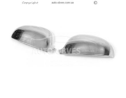 Covers for mirrors Volkswagen Golf Plus stainless steel фото 1
