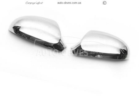 Covers for mirrors Volkswagen Passat B6 stainless steel фото 1