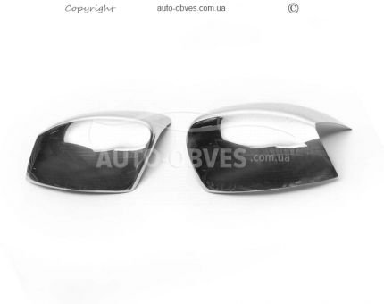 Covers for mirrors Ford Kuga 2009-2012 stainless steel фото 1