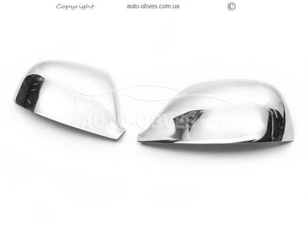 Covers for mirrors Volkswagen Amarok stainless steel фото 1