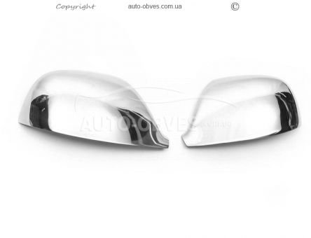 Covers for mirrors Volkswagen Amarok stainless steel фото 0