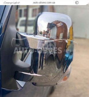 Chrome lining for mirrors Renault Master abs chrome фото 5