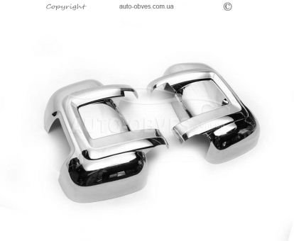 Tuning mirrors Peugeot Boxer, abs plastic lining, 2 pcs фото 2