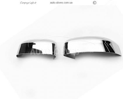 Chrome lining for mirrors Ford Focus II 2008-2011 abs chrome фото 0