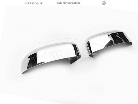 Chrome lining for mirrors Ford Mondeo 2008-2014 abs chrome фото 1