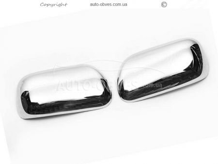 Chrome lining for mirrors Toyota Corolla 2005-2007 abs chrome фото 2