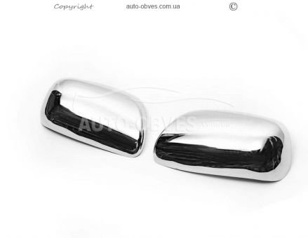 Covers for mirrors Toyota Camry stainless steel фото 2
