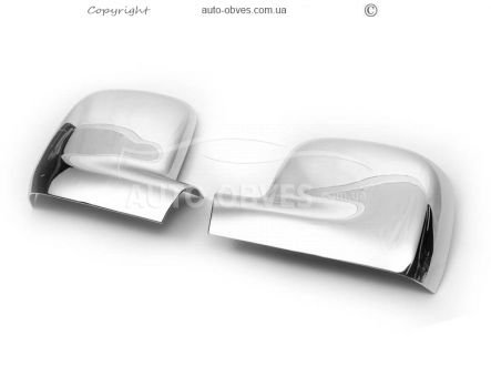 Covers for mirrors VW T5, stainless steel фото 1