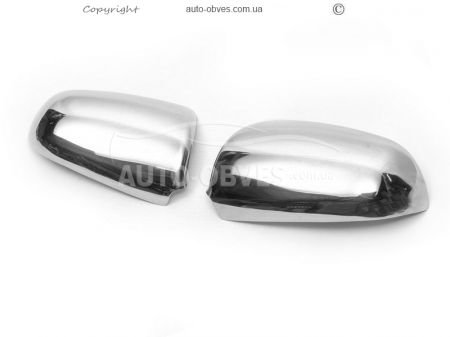 Covers for mirrors Audi A4 B7 2004-2007 stainless steel фото 1
