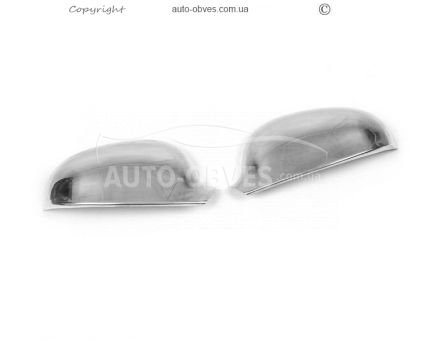 Covers for mirrors Volkswagen Passat B5 2003-2005 stainless steel фото 1