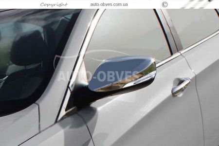 Накладки на зеркала Hyundai Elantra 2011-2015 фото 3