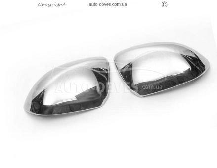 Накладки на зеркала Mercedes V-class w447, abs пластик+хром фото 1