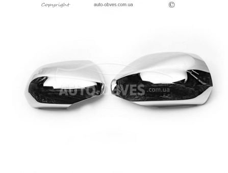 Хромированные накладки на зеркала Mercedes Vito V-class 447 abs хром фото 0