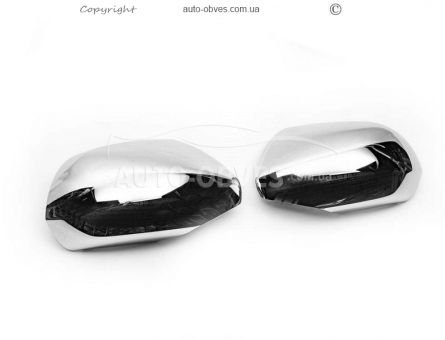Хромированные накладки на зеркала Mercedes Vito V-class 447 abs хром фото 2