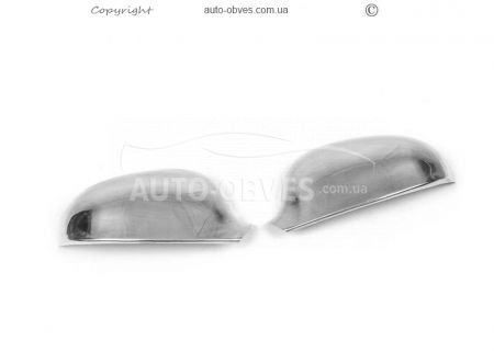 Covers for mirrors Volkswagen Golf 6 SW stainless steel фото 1