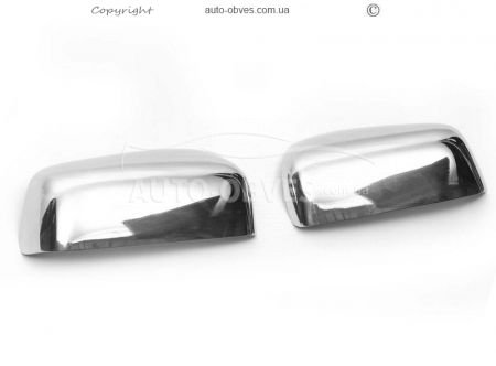 Covers for mirrors Ford Connect 2010-2014 stainless steel фото 1