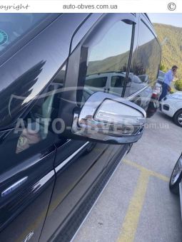 Mercedes Viano mirror caps with repeater cutout фото 3