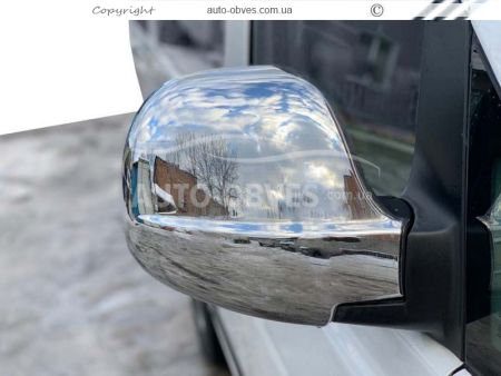 Mirror caps Mercedes Vito stainless steel фото 3