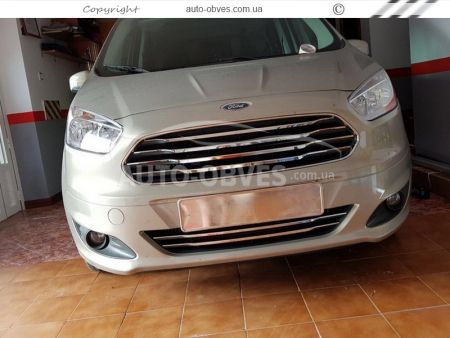 Ford Courier bumper grille, 2-piece фото 2