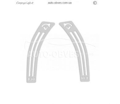 Linings on Volvo FH euro 6 arches - type: 2 elements фото 0