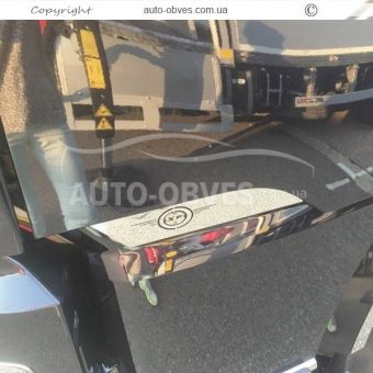 DAF XF euro 6 bottom door overlays - type: 2 pcs фото 2