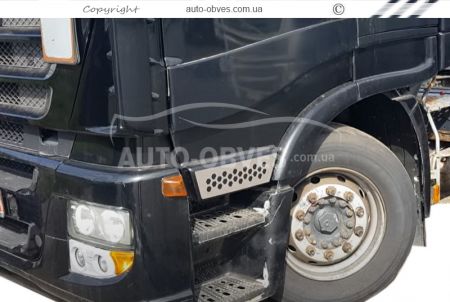 Накладки на низ дверей Iveco Stralis - тип: 2 шт v2 фото 2