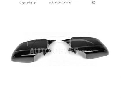 Накладки на зеркала BMW 5 серия F10, 11, 07 2010-2013 - тип: 2 шт tr style фото 1