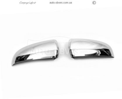 Covers for mirrors BMW X5 E70 - type: 2 pcs abs фото 1