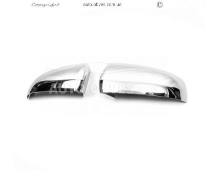 Covers for mirrors BMW X6 E71 - type: 2 pcs abs фото 0