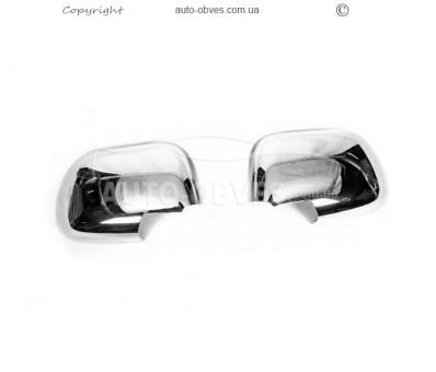 Накладки на дзеркала Dacia Lodgy 2013-2022 - тип: 2 шт abs фото 2
