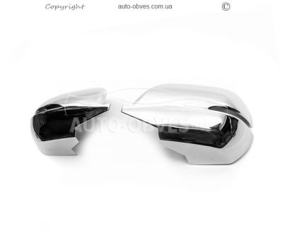 Covers for mirrors Honda CRV 2013-2016 - type: 2 pcs abs фото 0