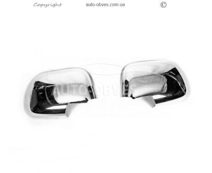 Накладки на дзеркала Dacia Dokker 2013-2021 - тип: 2 шт abs фото 2