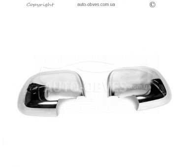 Накладки на дзеркала Dacia Dokker 2013-2021 - тип: 2 шт abs фото 1