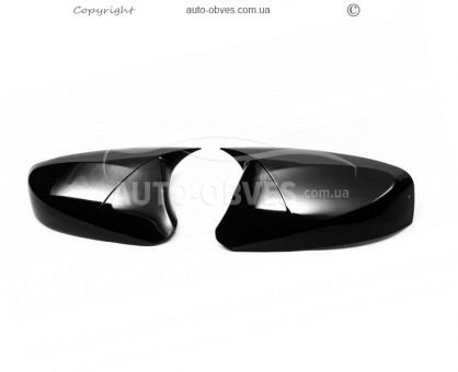 Covers for mirrors Hyundai I30 2012-2016 - type: without cutout for turning 2 pcs tr style фото 0