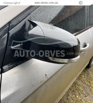 Mirror covers Ford Focus III 2011-2018 - type: 2 pcs tr style фото 3