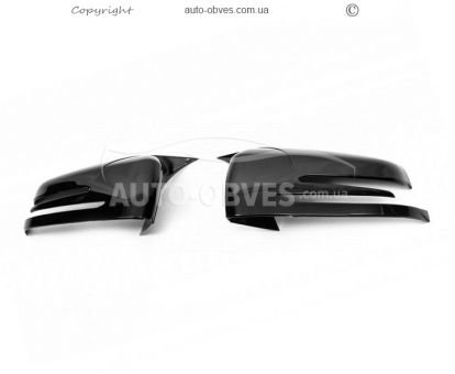 Covers for mirrors Mercedes A-class w176 2012-2018 - type: 2 pcs tr style фото 0